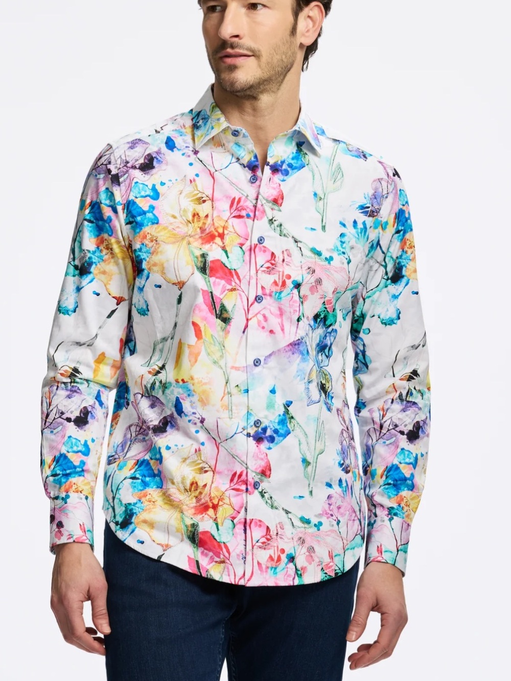 Robert Graham Cypremort Long Sleeve Button Down Shirt